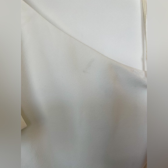 Shoshanna Midnight Paionia One Shoulder White Dress 00/045 - Picture 9 of 14